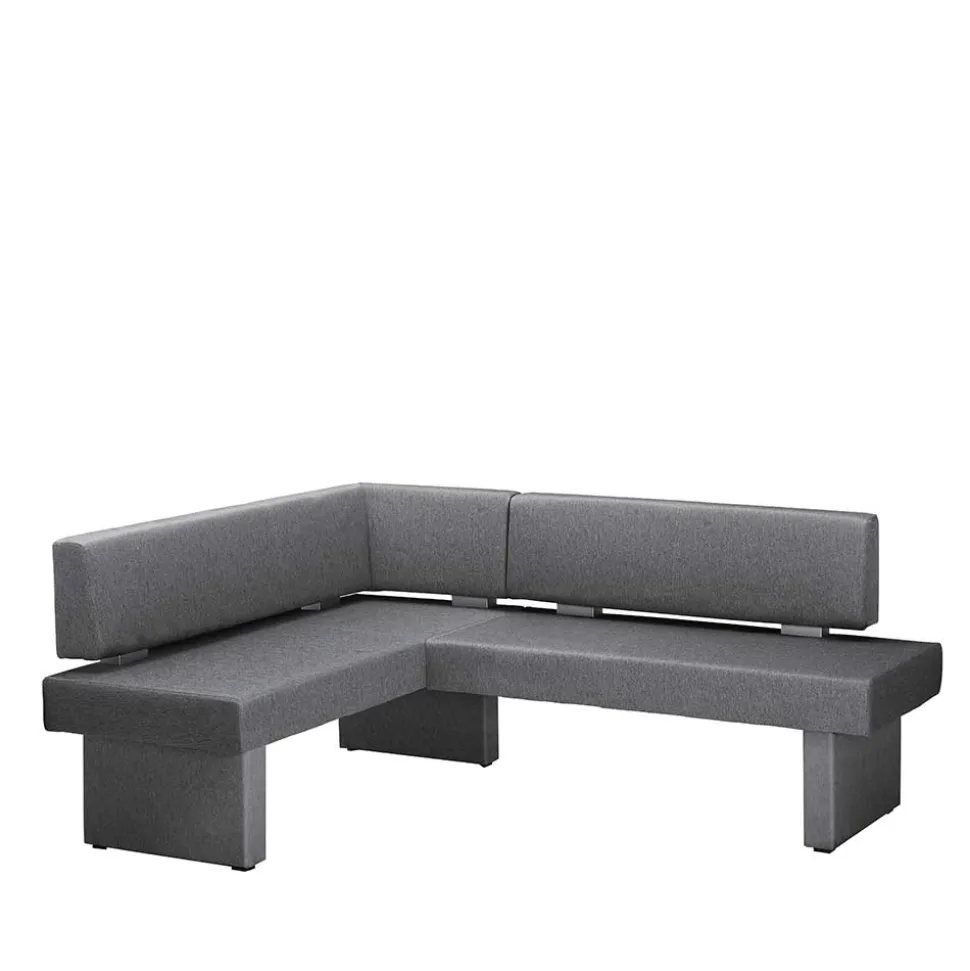 Moderne Stoff Eckbank in Grau - Classimo