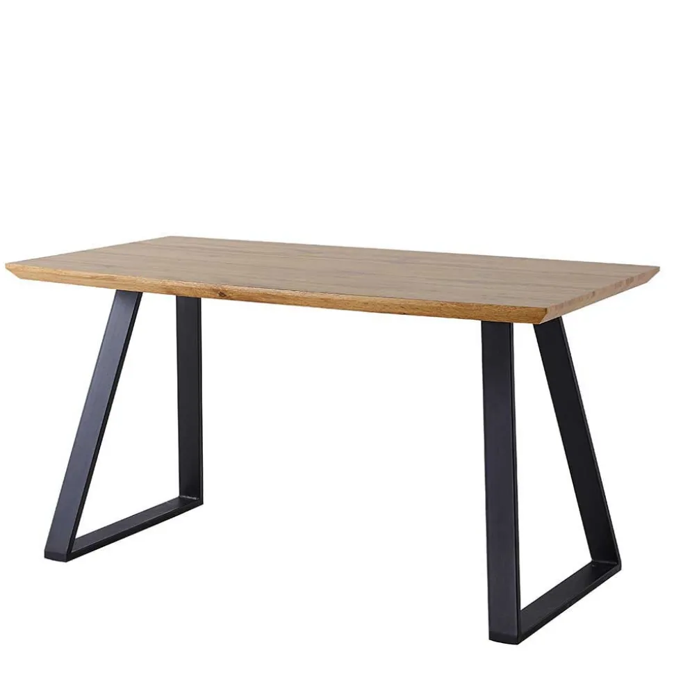 Moderne Tischgruppe mit vier Stühlen - Rubina (fünfteilig)