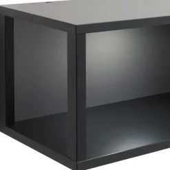 Moderne TV Anbauwand in Grau - Ridona (zweiteilig)