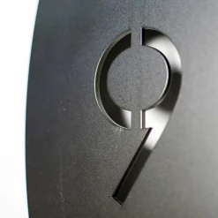 Moderne Wanduhr aus Stahl in Rund - Emsa