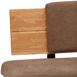 Moderne Wildeiche Eckbank mit Polsterung - Virds