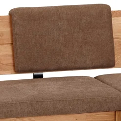 Moderne Wildeiche Eckbank mit Polsterung - Virds