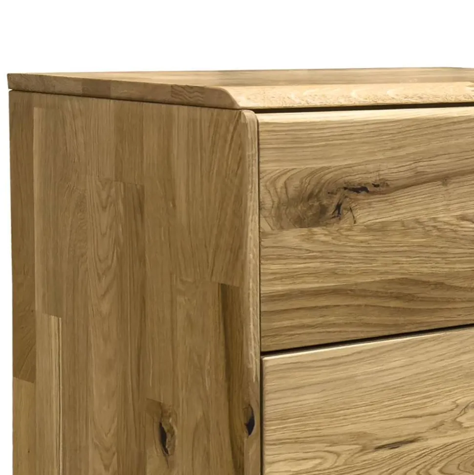 Moderne Wildeiche Kommode 52x89x40 cm - Feanor