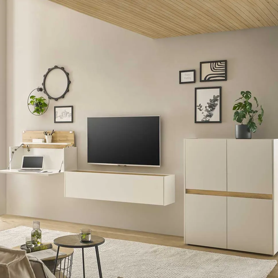 Moderne Wohnzimmereinrichtung Schrank Set - Nonessia (dreiteilig)