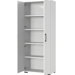 Moderner Aktenschrank in Lichtgrau - Halcoms