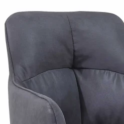 Moderner Armlehnstuhl in Anthrazit - Clienti (2er Set)