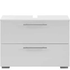 Moderner Bad Waschbeckenschrank in Weiß - Tyler