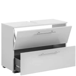 Moderner Bad Waschbeckenschrank in Weiß - Tyler