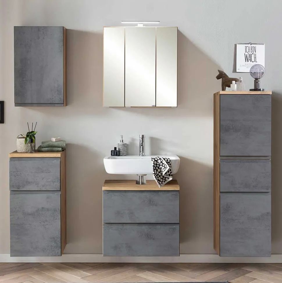 Moderner Badblock Set-Angebot - Mia (fünfteilig)