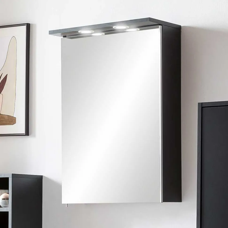 Moderner Badschrank mit Spiegeltür - Vulcanisa