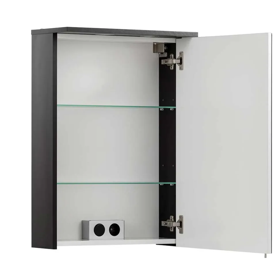 Moderner Badschrank mit Spiegeltür - Vulcanisa