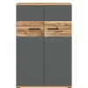 Moderner Büroschrank in Wildeichefarben - Lucios