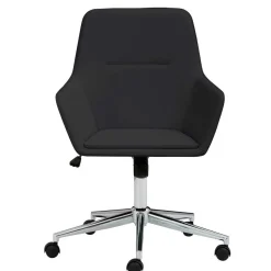 Moderner Bürostuhl mit Sternfuß auf Rollen - Perceval