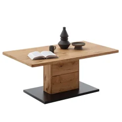 Moderner Couchtisch in Wildeiche und Anthrazit - Drinidad