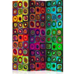 Moderner Design Paravent in Bunt - Gamzan
