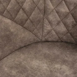 Moderner Esstisch Sessel in Taupe - Gozos (2er Set)