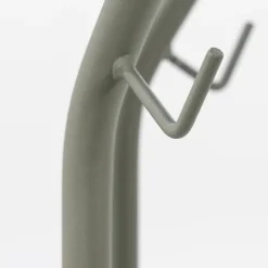 Moderner Garderobenständer in Graugrün - Leana