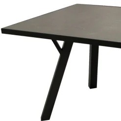 Moderner Gartentisch aus Glas und Aluminium - Curedo