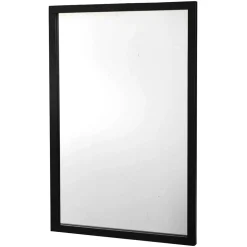 Moderner Hängespiegel in Schwarz - Geskan