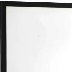 Moderner Hängespiegel in Schwarz - Geskan