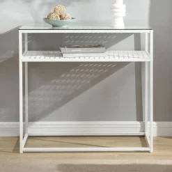 Moderner Konsolentisch in Weiß - Marian