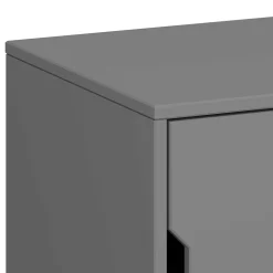 Moderner Nachtschrank in Grau - Niento