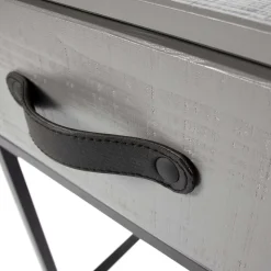 Moderner Nachttisch in Grau & Schwarz - Firgetta