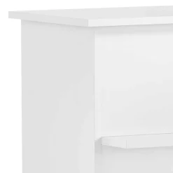 Moderner Office Tresen in Weiß - Afrina