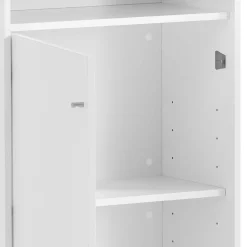 Moderner Office Tresen in Weiß - Afrina