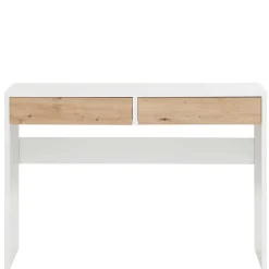 Moderner Schminktisch in Weiß und Wildeiche - Turena