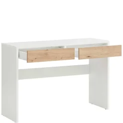 Moderner Schminktisch in Weiß und Wildeiche - Turena