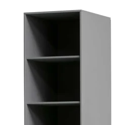 Moderner Schrank in Beton Grau - Almond