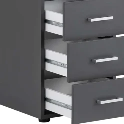 Moderner Schreibtisch in Anthrazit - Imilias