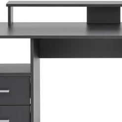 Moderner Schreibtisch in Anthrazit - Imilias