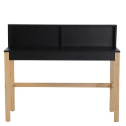 Moderner Schreibtisch mit Aufsatz - zweifarbig - Ynes