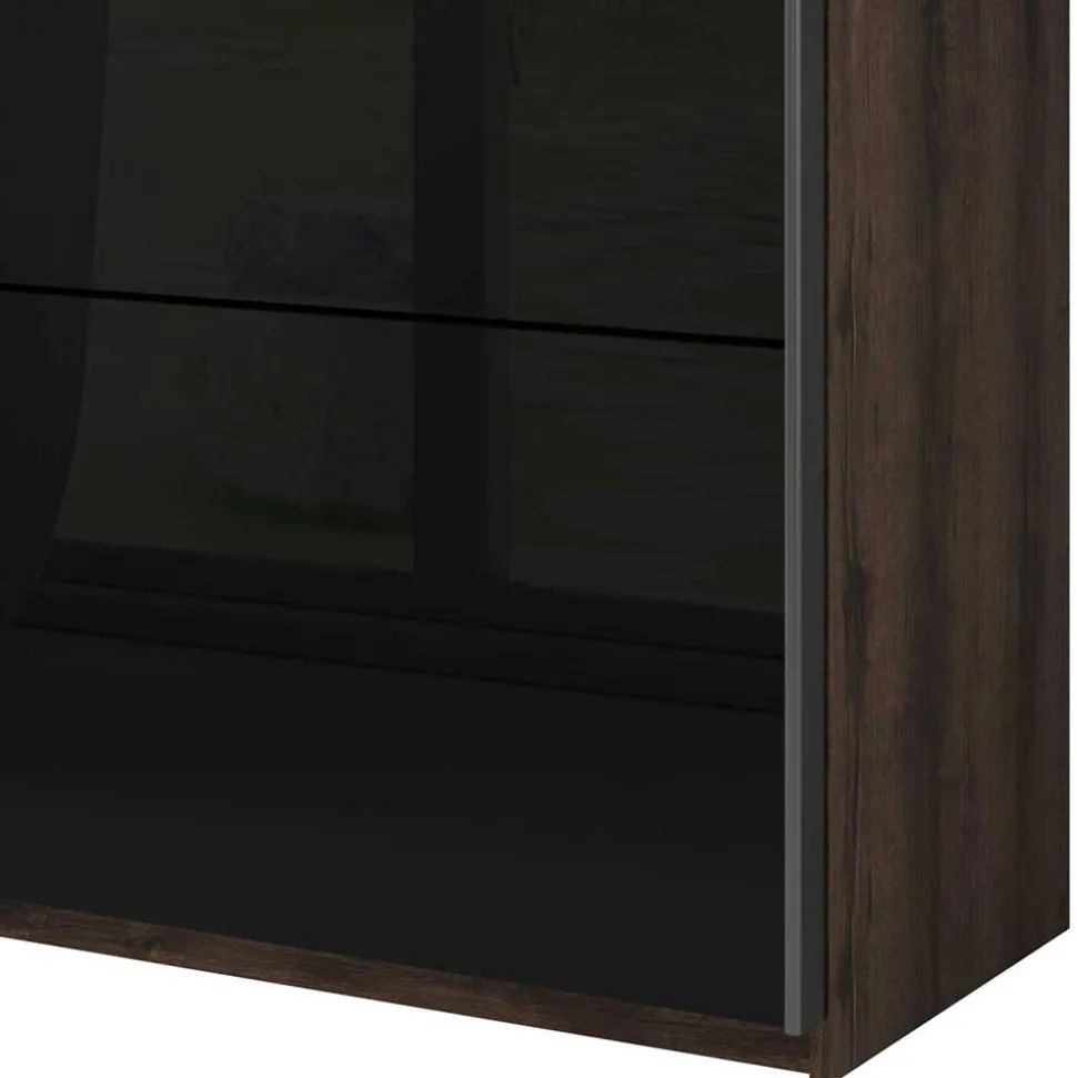 Moderner Schwebetürenschrank mit Metallgriffen - Ulpro