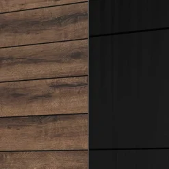 Moderner Schwebetürenschrank mit Metallgriffen - Ulpro