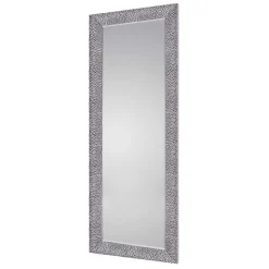 Moderner Spiegel in Schwarz Silber - Tyrcio