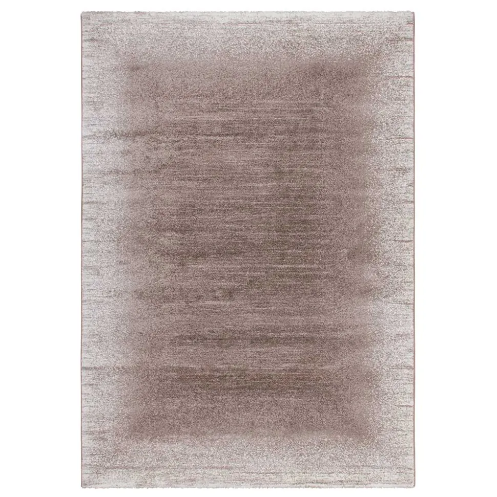 Moderner Teppich aus Polypropylen in Beige - Bigg