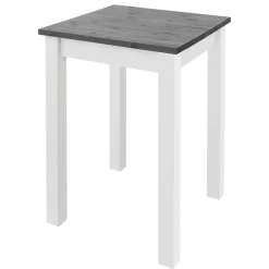 Moderner Tresentisch in Grau und Weiß - Mantryna