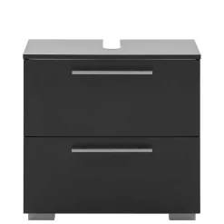 Moderner Waschbecken Unterschran in Anthrazit - Cosminaro