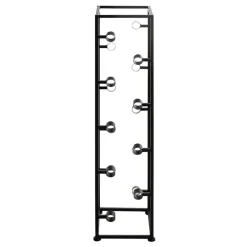 Moderner Weinflaschen Halter in Schwarz - Esman