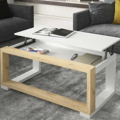 Moderner Wohnzimmertisch höhenverstellbar - Zajan