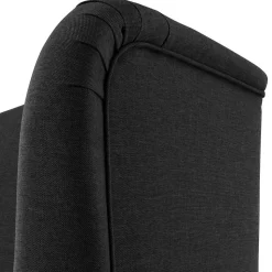 Moderner XXL Ohrensessel in Schwarz - Halolas