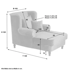 Moderner XXL Ohrensessel in Schwarz - Halolas