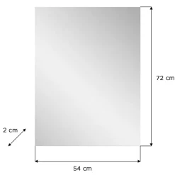Modernes Garderobenmöbel in Weiß - Rugova (zweiteilig)