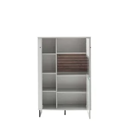 Modernes Highboard mit Glaseinsatz - Varzino