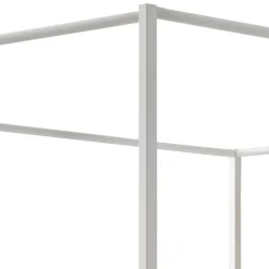 Modernes Himmelbett in Weiß - River