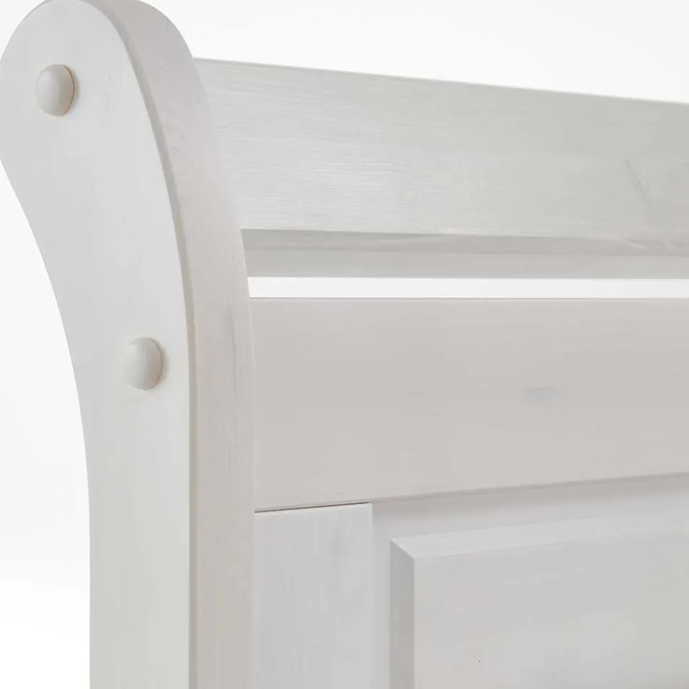 Modernes Landhausbett in Weiß - Kazanova