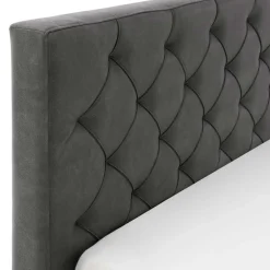 Modernes Polsterbett mit Bettkasten - Iliavos